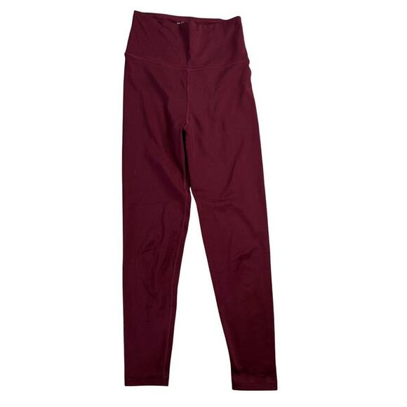 American Eagle Outfitters Pants - American Eagle Leggings Size XS Short Petite High Rise Burgundy Purple